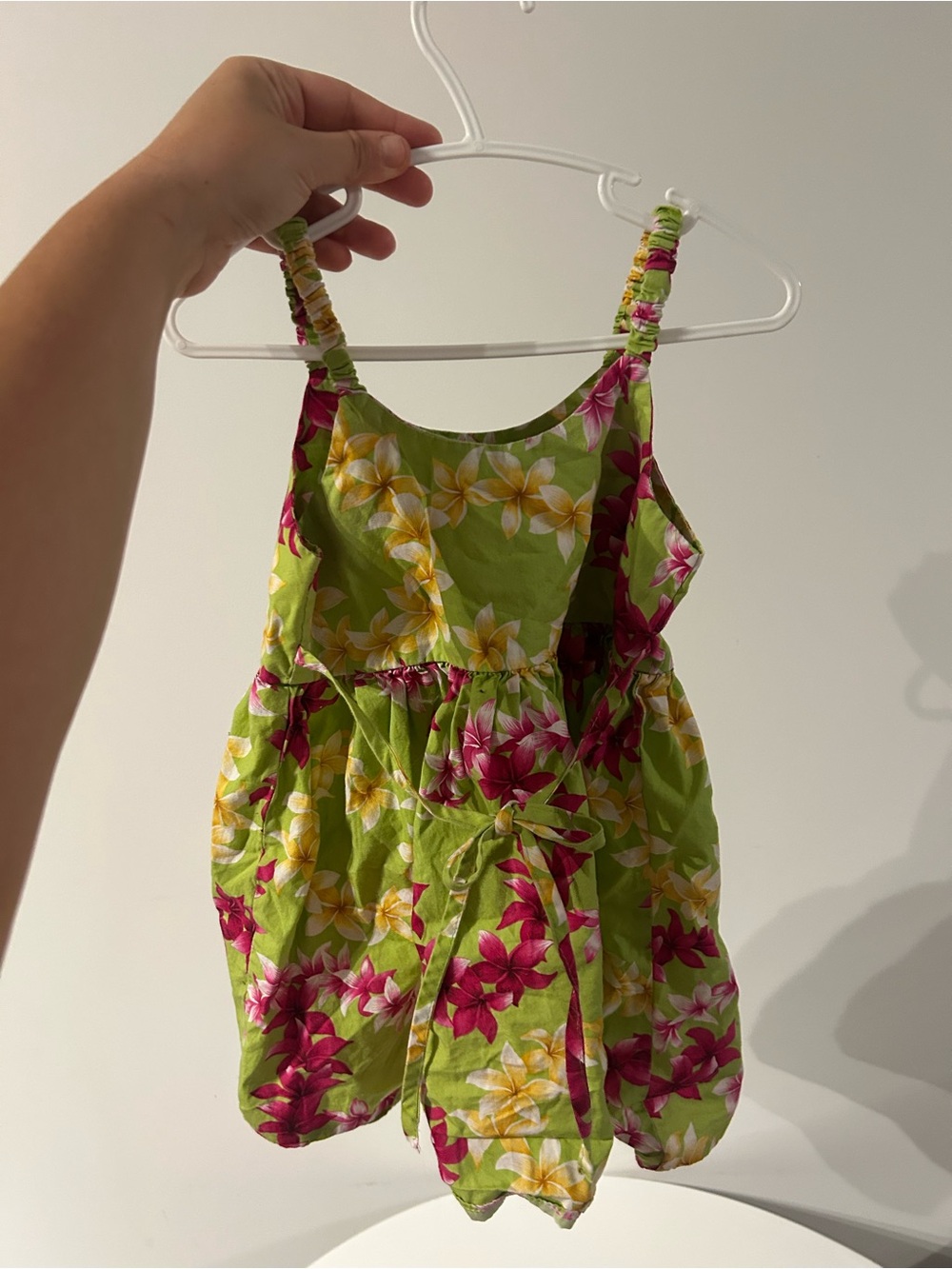 Pacific Legend Girls Hawaiian Floral Dress Made in Hawaii USA 100% Cotton